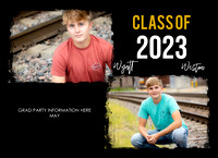 Wyatt and Weston 2023 Seniors